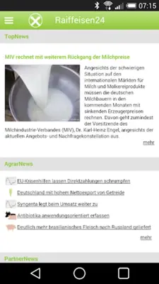 Raiffeisen24 - Raiffeisennews android App screenshot 1